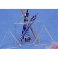 Triangular Bank/ Container/ Pencil Holder-Choose your choice of bank,container or pencil holder lid